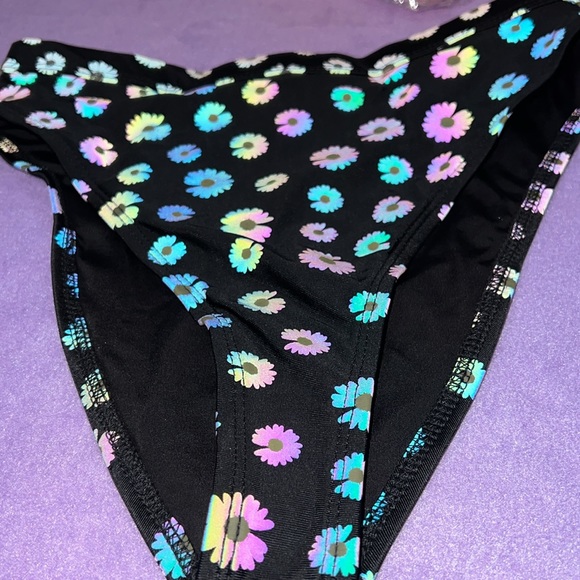 NWT UV Reactive High cut Rave Bottoms - Picture 7 of 10